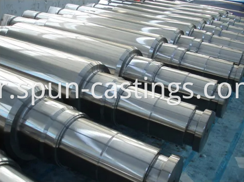 Forged steel roll for rolling mill